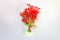 Artificial plant red - green 10 cm