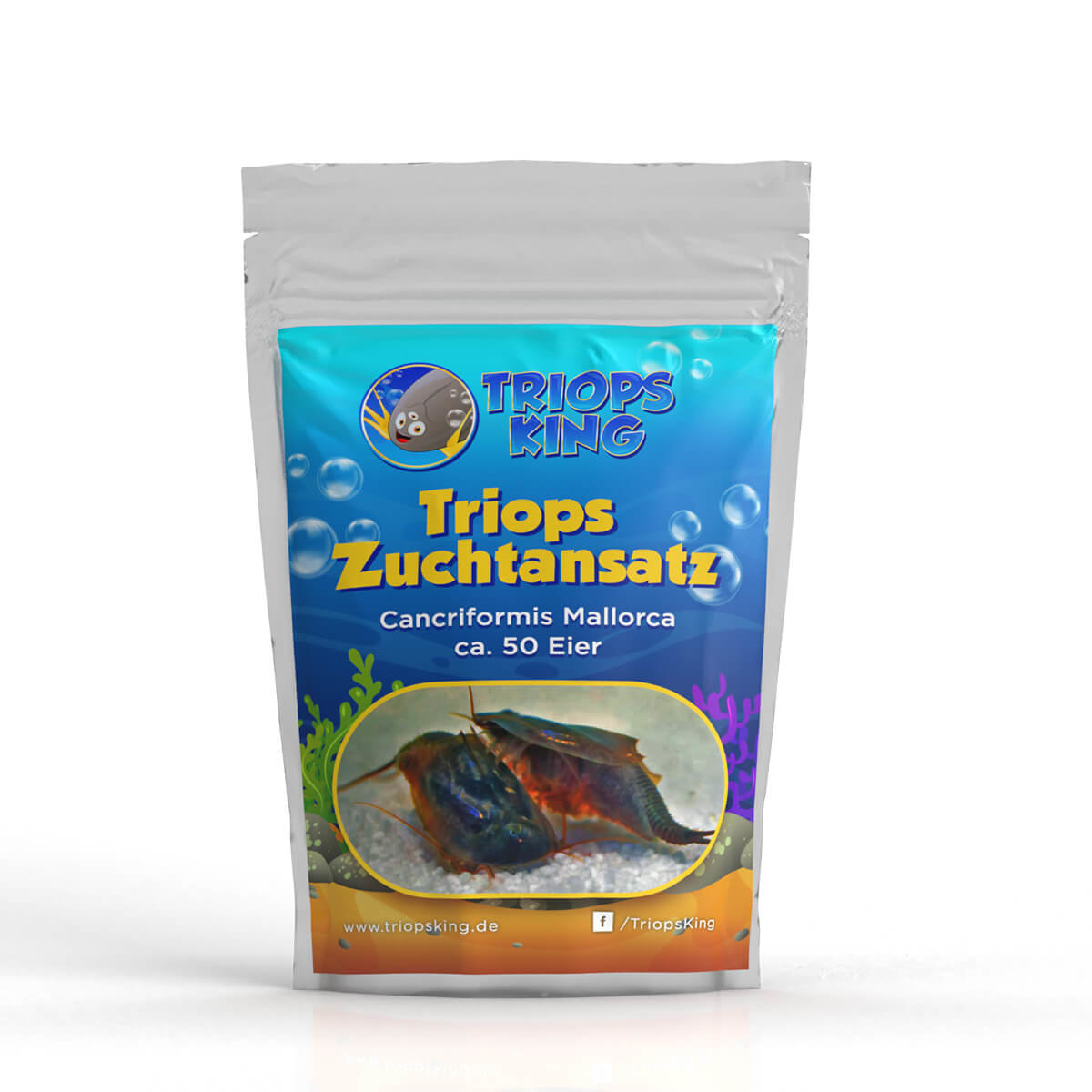 thumbnail interactive-video image 1 of Triops Longicaudatus Arizona - Breeding Approach Guide By Triops King 1 of 4